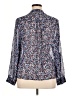 a.n.a. A New Approach 100% Polyester Blue Long Sleeve Blouse Size 1X - photo 2
