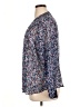 a.n.a. A New Approach 100% Polyester Blue Long Sleeve Blouse Size 1X - photo 5