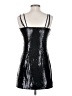 Haney Metallic Silver Black Cocktail Dress Size 2 - photo 2