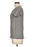J.Crew Solid Gray Short Sleeve Top Size L - photo 5