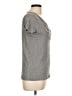 J.Crew Solid Gray Short Sleeve Top Size L - photo 4