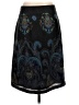 Lands' End Paisley Black Formal Skirt Size 4 - photo 2