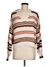 rue21 100% Polyester Stripes Brown Pullover Sweater Size M - photo 1