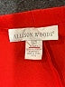 Allison Woods 100% Polyester Solid Red Casual Skirt Size 20 - photo 4