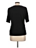 Christopher & Banks Black Short Sleeve Top Size L - photo 2