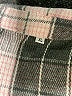 Unbranded 100% Polyester Plaid Gray Long Sleeve Blouse Size XL - photo 7