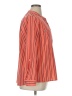 Kim Rogers Stripes Orange Long Sleeve Blouse Size XL - photo 4