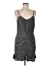 Topshop Metallic Silver Cocktail Dress Size 8 - photo 1