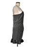 Topshop Metallic Silver Cocktail Dress Size 8 - photo 4