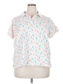 Lands' End Short Sleeve Blouse