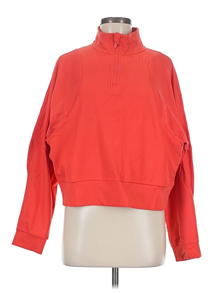 Pre-owned Zella Sweatshirt In Red