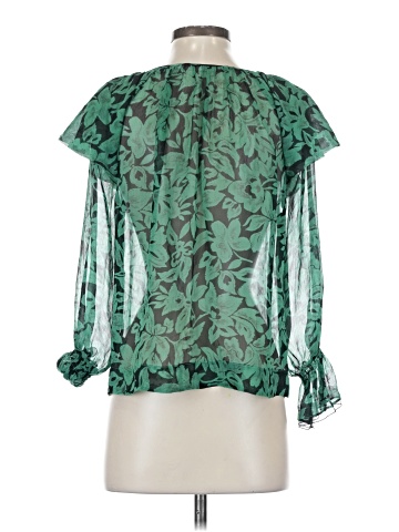 Twelfth Street by Cynthia Vincent 3/4 Sleeve Silk Top (view 2)