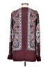 BCBGMAXAZRIA 100% Polyester Burgundy Long Sleeve Blouse Size XS - photo 2