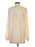 Zara 100% Polyester Ivory Long Sleeve Blouse Size S - photo 2