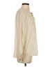 Zara 100% Polyester Ivory Long Sleeve Blouse Size S - photo 4