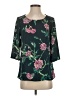 HD in Paris 100% Polyester Green 3/4 Sleeve Blouse Size 0 - photo 1