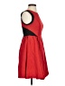 Prabal Gurung for Target Color Block Red Cocktail Dress Size 2 - photo 4