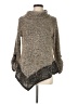 SJS Tweed Gray Turtleneck Sweater Size M - photo 1