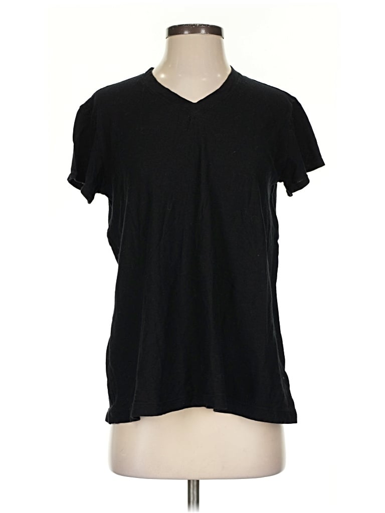 Pre-owned Wilt Short Sleeve Top Black V-neck Tops