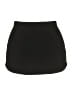 Apana Solid Black Casual Skirt Size S - photo 1