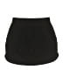 Apana Solid Black Casual Skirt Size S - photo 2