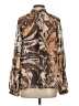 VICI 100% Polyester Animal Print Brown Long Sleeve Blouse Size S - photo 2