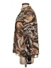 VICI 100% Polyester Animal Print Brown Long Sleeve Blouse Size S - photo 5