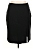 Merona Solid Black Casual Skirt Size 16 - photo 1