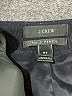J.Crew 100% Wool Solid Black Wool Skirt Size 6 (tall) - photo 4