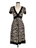 Assorted Brands Chevron-herringbone Black Brown Casual Dress Size M (estimated) - photo 1