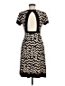 Assorted Brands Chevron-herringbone Black Brown Casual Dress Size M (estimated) - photo 2