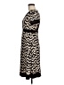 Assorted Brands Chevron-herringbone Black Brown Casual Dress Size M (estimated) - photo 5
