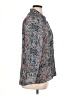 DressBarn 100% Polyester Paisley Gray 3/4 Sleeve Blouse Size XL - photo 4