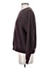 ABound Solid Burgundy Sweatshirt Size S - photo 5