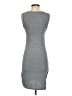 Leith Solid Gray Casual Dress Size S - photo 2