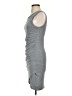 Leith Solid Gray Casual Dress Size S - photo 5