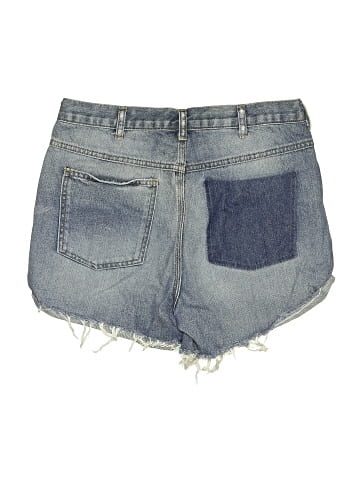 Topshop Denim Shorts (view 2)