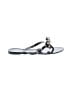 Unbranded Silver Black Sandals Size EU 41 - photo 1