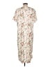 Unbranded Floral Ivory Casual Dress Size L - photo 2