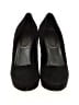 Yves Saint Laurent Black Suede Platform Pumps Size EU 38 1/2 - photo 2