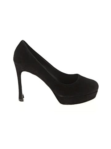 Yves Saint Laurent Suede Platform Pumps (view 1)