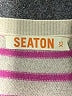 Seaton 100% Cashmere Stripes Pink Cashmere Pullover Sweater Size XS - photo 7