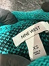 Nine West 100% Acrylic Animal Print Teal Turtleneck Sweater Size XS - photo 7