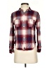 Levi's Plaid Burgundy Long Sleeve Button-Down Shirt Size S - photo 1