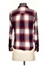 Levi's Plaid Burgundy Long Sleeve Button-Down Shirt Size S - photo 2