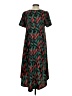 Lularoe Print Green Casual Dress Size XS - photo 2