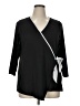 Roz & Ali Black 3/4 Sleeve Top Size 1X - photo 1