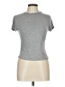 Unbranded Gray Short Sleeve Turtleneck Size L - photo 1