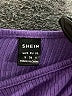 Shein Purple Short Sleeve Turtleneck Size 4 - photo 7