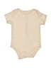 Chick Pea Polka Dots Ivory Short Sleeve Onesie Size 6-9 mo - photo 1